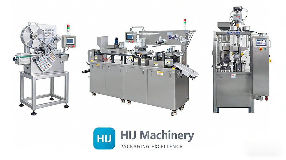 A complete turnkey packaging line from blister packing to case packing