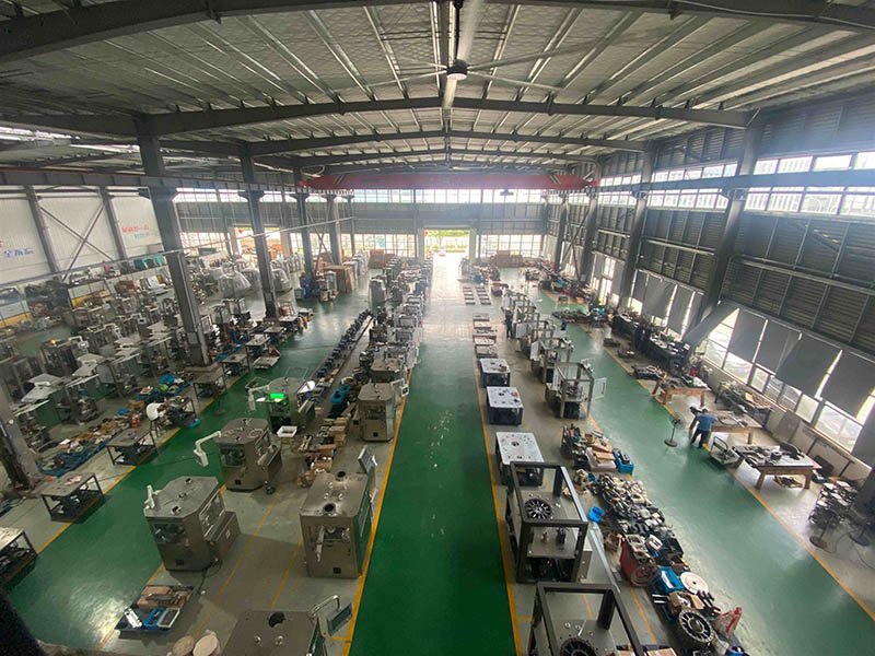 Organized parts warehouse at HIJ factory