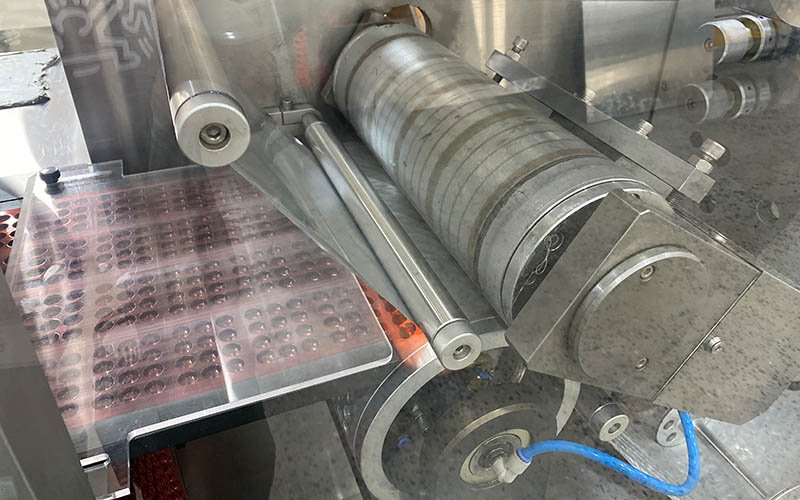 Blister forming station with heating plate and mould - DPP-260 parts