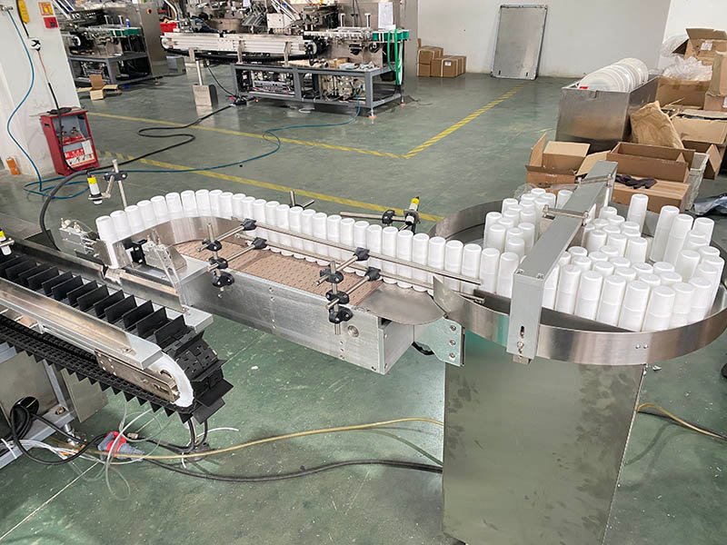 Bottle Feeding System for Cartoning