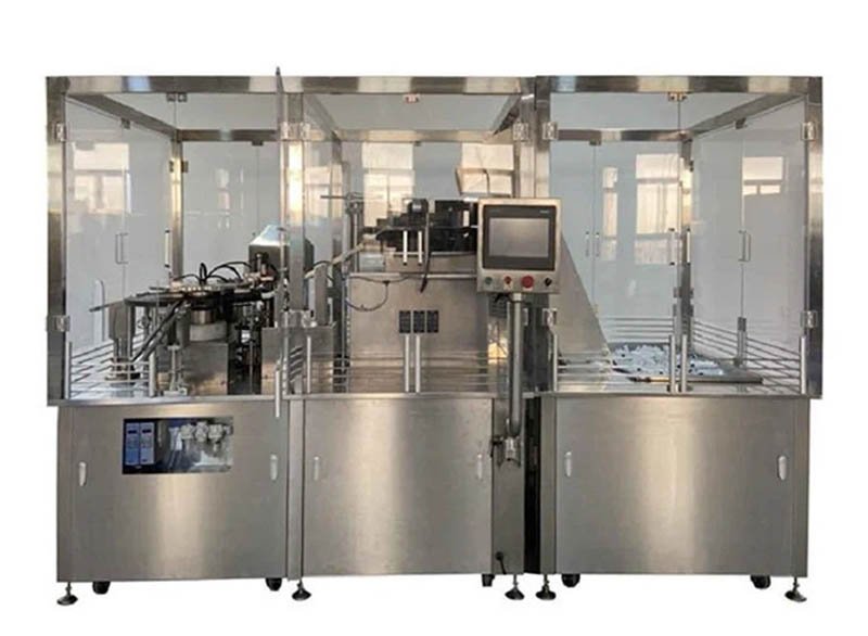 HIJ Double Head Prefilled Plastic Syringe Filling Machine - Dual-Lane Production System