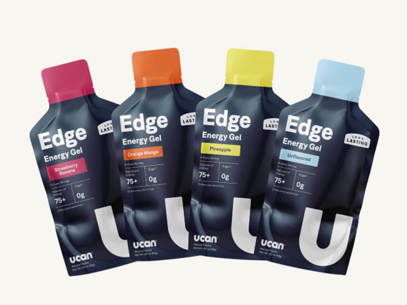 Energy gel in easy snap sachet packaging for sports nutrition