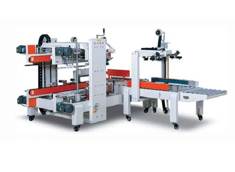 HIJ-5050 Fully Automatic Four Corner Sealing Machine for Unmanned Packaging Lines