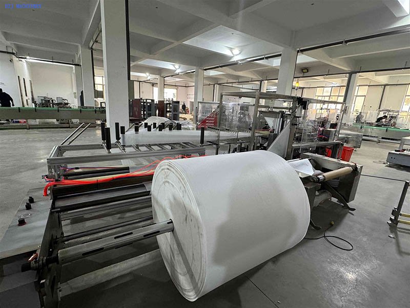 VPD800 Wet Wipes Machine Close-up