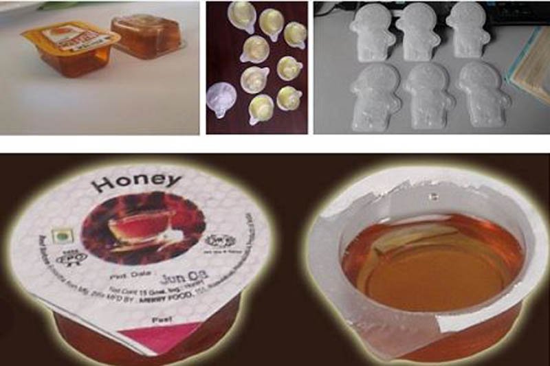 Jam and Honey Tray Blister Packaging