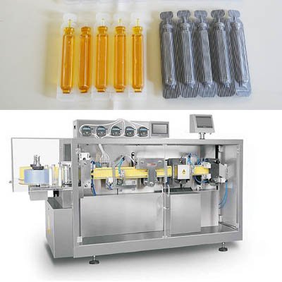 Plastic Ampoule Filling Machine Front View