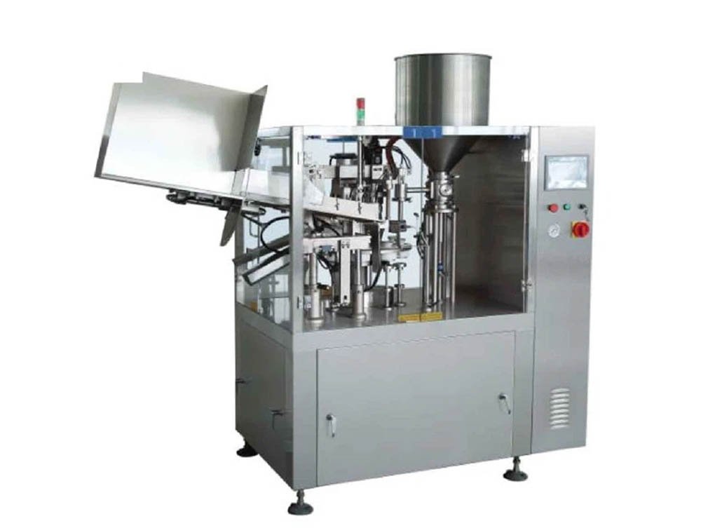 HIJ Sunscreen Cream Tube Filling and Sealing Machine for Viscous Products