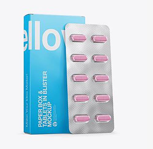 Finished product output from the HIJ blister cartoning line