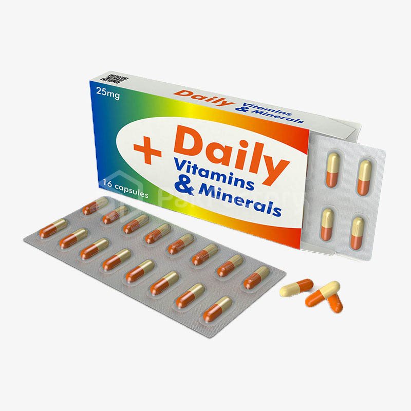 Pharmaceutical blister pack in a perfectly sealed carton