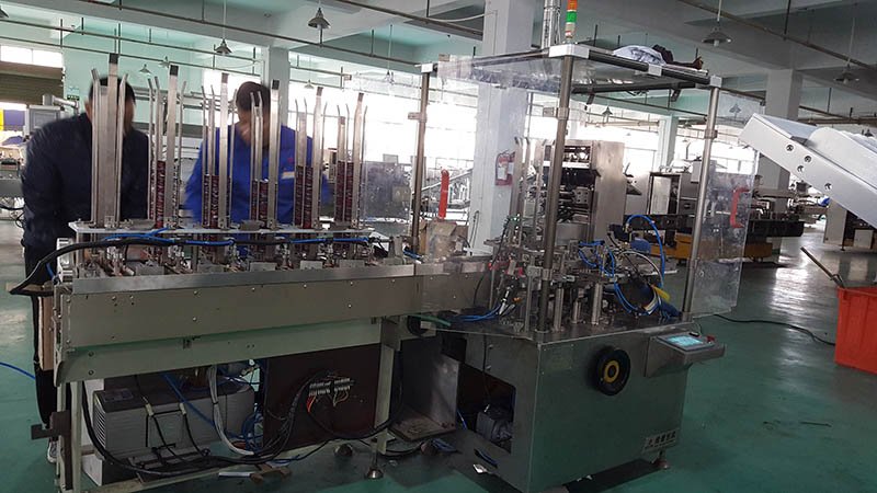 Condom Cartoning Machine - Full View
