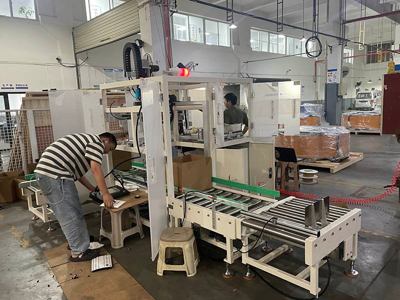 HIJ-5050 carton infeed system and automatic feeding mechanism