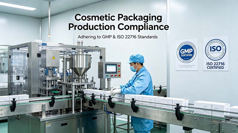 A comprehensive V-model diagram for Computerized System Validation (CSV) required for GMP cosmetic packaging, mapping URS and FS to IQ, OQ, and PQ.