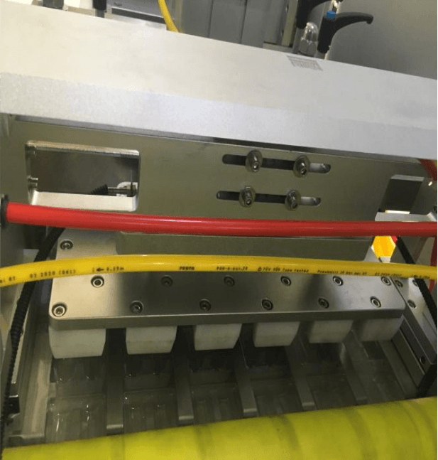 Forming heating pneumatic mold block (dual-side register heating, ±5 °C) — HIJ PBL-400S blister cartoning machine