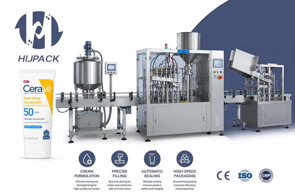Sunscreen Production Process Sunscreen Production Line Setup: Equipment & Cost Guide 2026